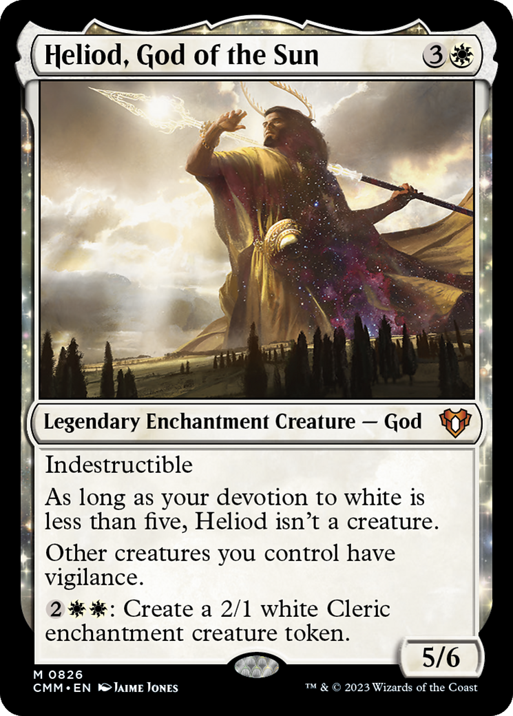 Heliod, God of the Sun [Commander Masters] | Tables and Towers