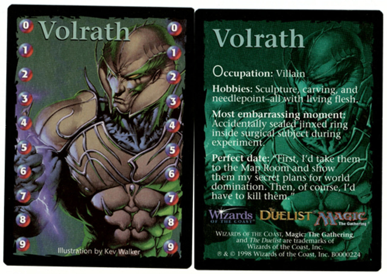 Volrath Life Counter Token [Media Promos] | Tables and Towers