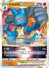 Lucario VSTAR (SWSH214) [Sword & Shield: Black Star Promos] | Tables and Towers