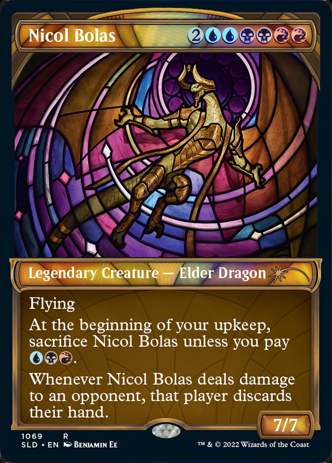 Nicol Bolas (Showcase Textured) [Secret Lair Drop Series] | Tables and Towers