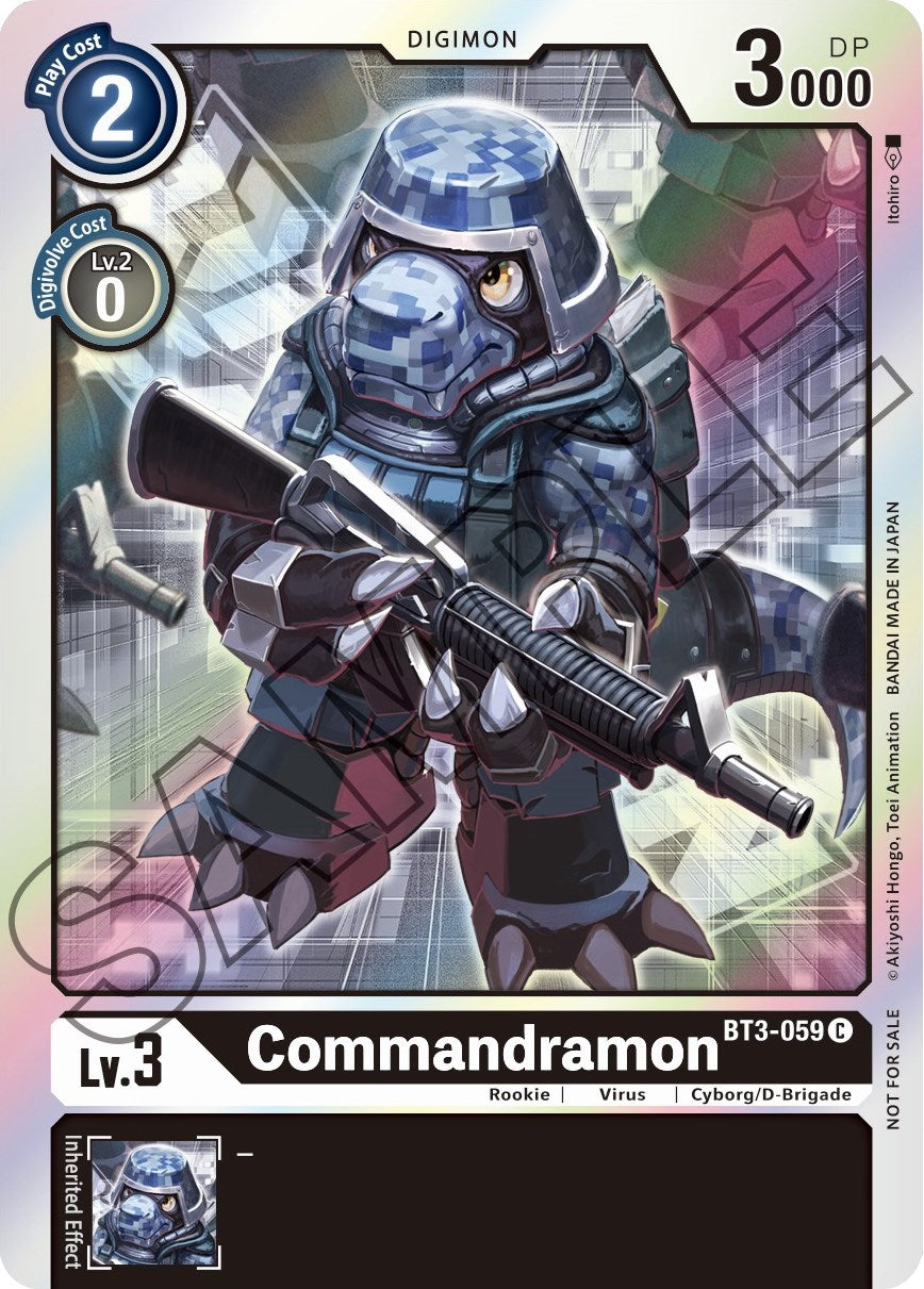 Commandramon [BT3-059] (Event Pack 1) [Release Special Booster Promos] | Tables and Towers