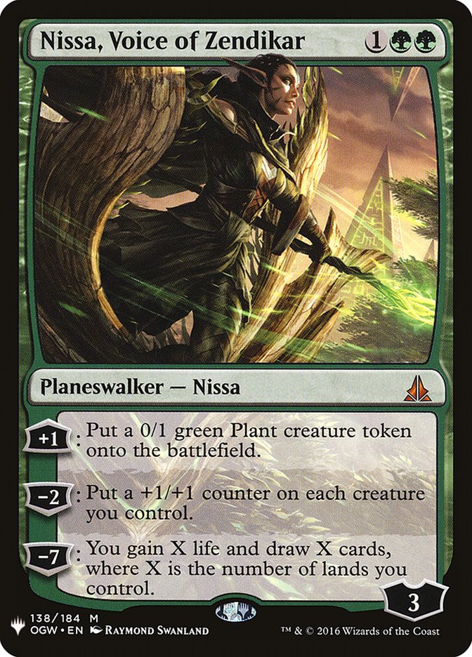 Nissa, Voice of Zendikar [Mystery Booster] | Tables and Towers