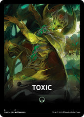 Toxic Theme Card [Phyrexia: All Will Be One Tokens] | Tables and Towers