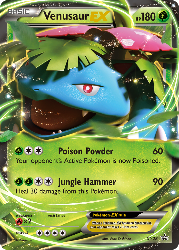 Venusaur EX (XY28) [XY: Black Star Promos] | Tables and Towers