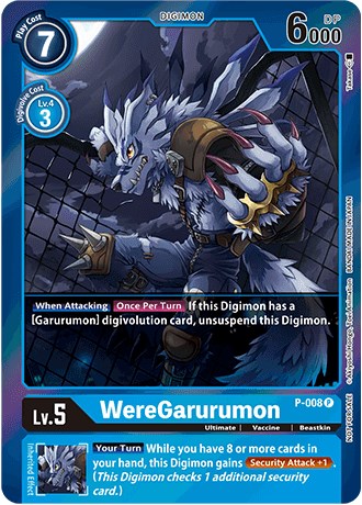 WereGarurumon [P-008] (Gift Box 2022) [Promotional Cards] | Tables and Towers