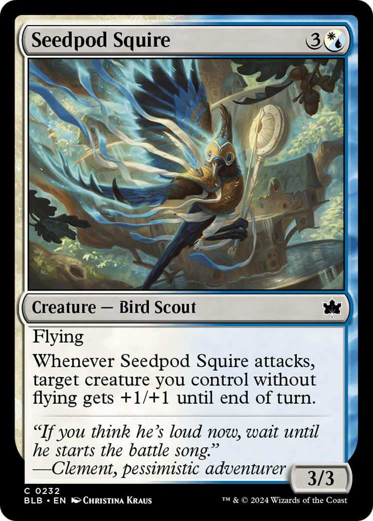 Seedpod Squire [Bloomburrow] | Tables and Towers