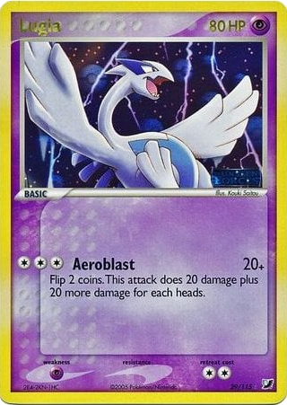 Lugia (29/115) (Stamped) [EX: Unseen Forces] | Tables and Towers