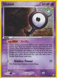 Unown (Y) (Y/28) [EX: Unseen Forces] | Tables and Towers