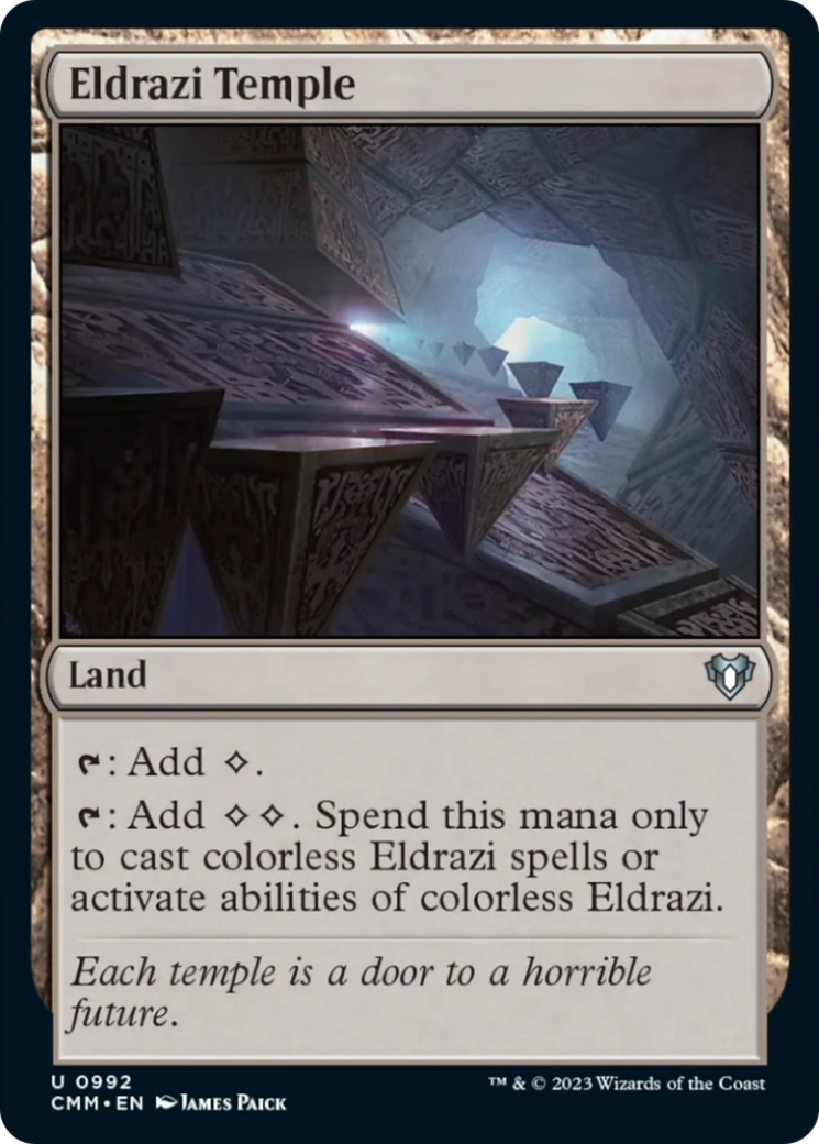 Eldrazi Temple [Commander Masters] | Tables and Towers