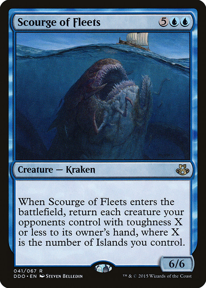 Scourge of Fleets [Duel Decks: Elspeth vs. Kiora] | Tables and Towers