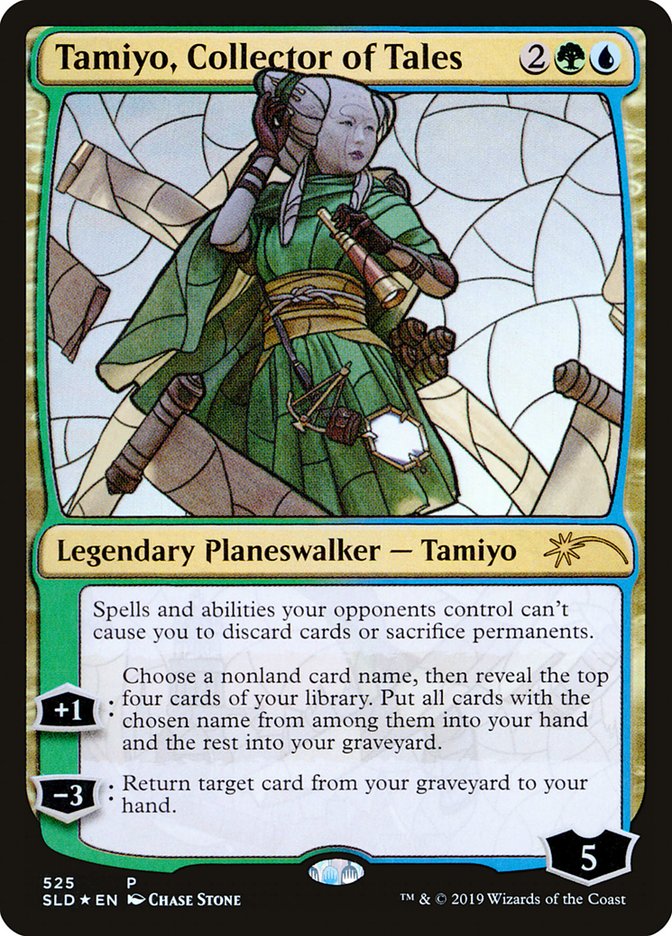 Tamiyo, Collector of Tales (Stained Glass) [Secret Lair Drop Promos] | Tables and Towers