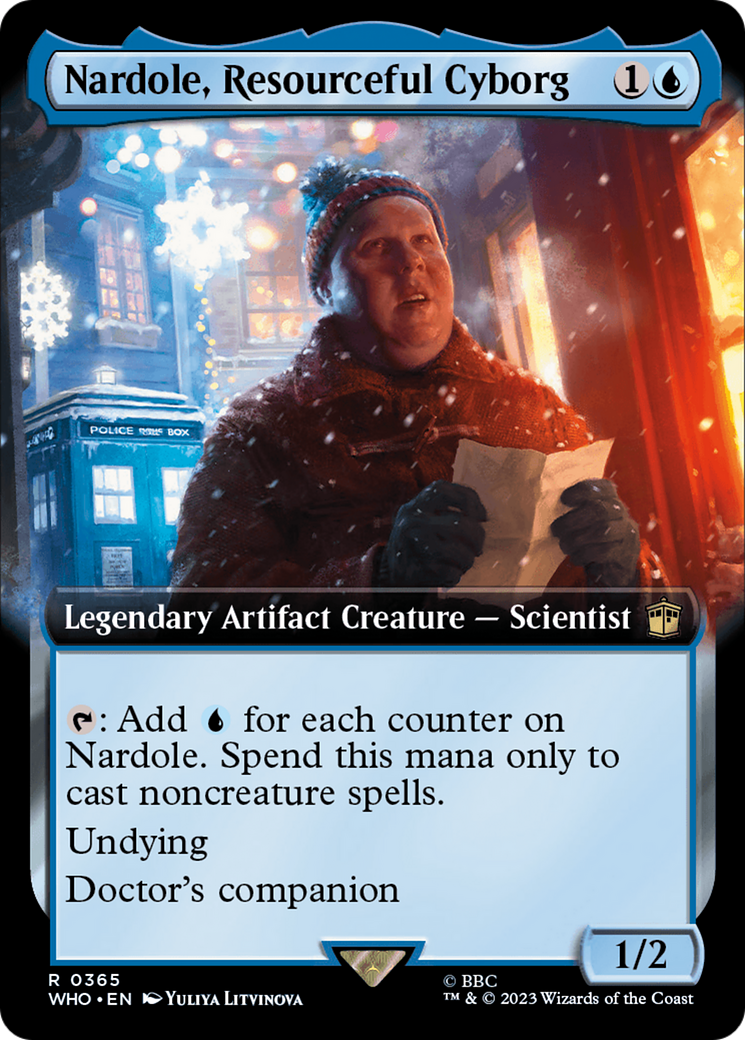 Nardole, Resourceful Cyborg (Extended Art) [Doctor Who] | Tables and Towers