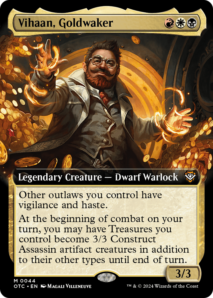 Vihaan, Goldwaker (Extended Art) [Outlaws of Thunder Junction Commander] | Tables and Towers