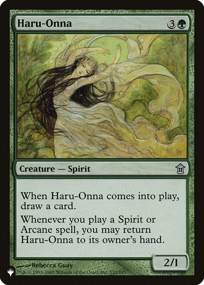 Haru-Onna [The List] | Tables and Towers