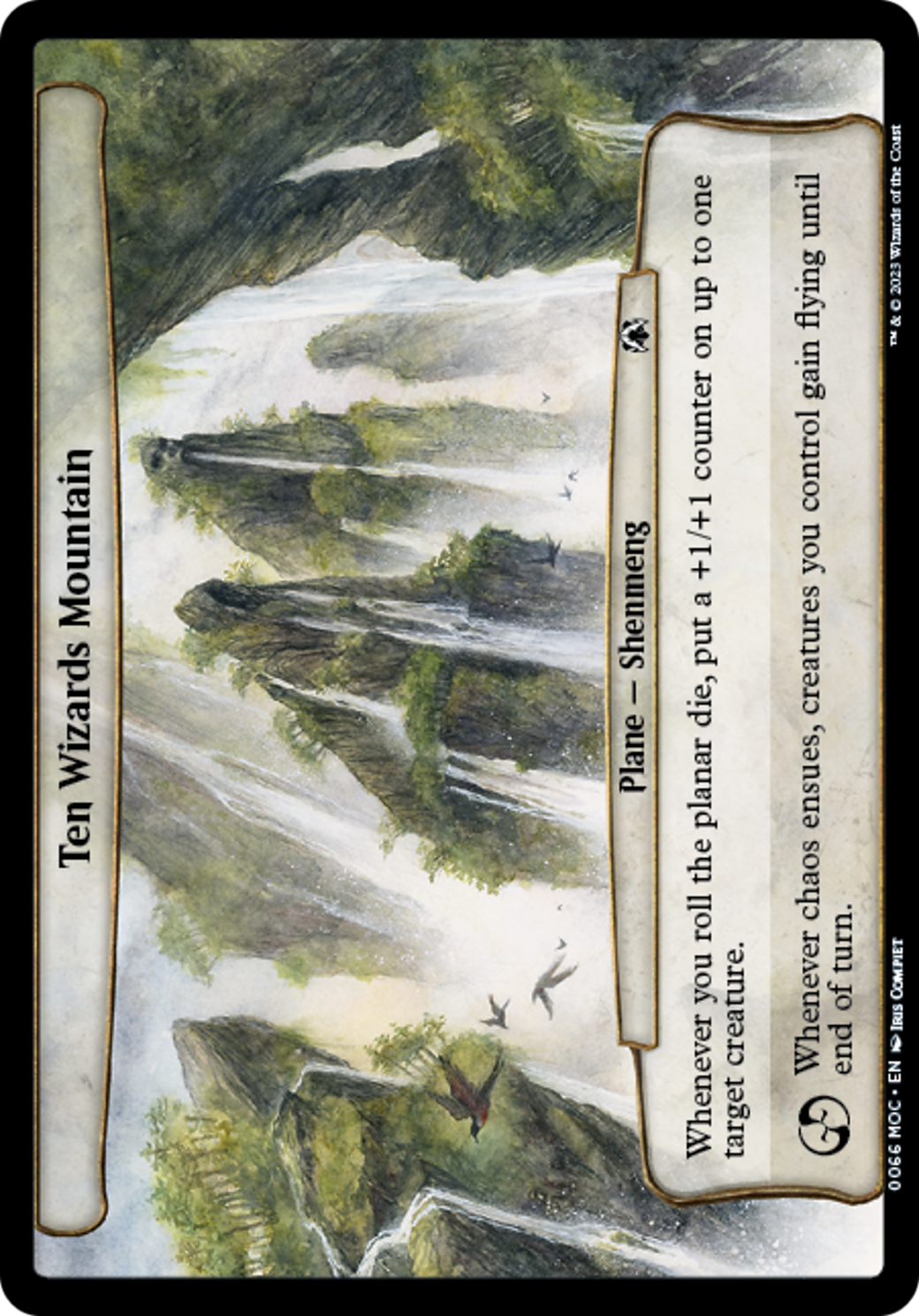 Ten Wizards Mountain [March of the Machine Commander] | Tables and Towers