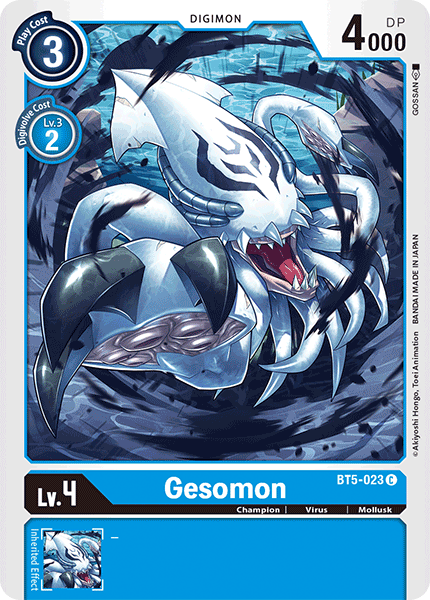 Gesomon [BT5-023] [Battle of Omni] | Tables and Towers