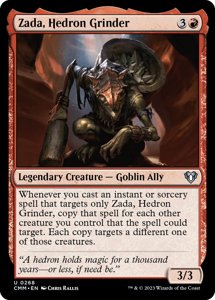 Zada, Hedron Grinder [Commander Masters] | Tables and Towers