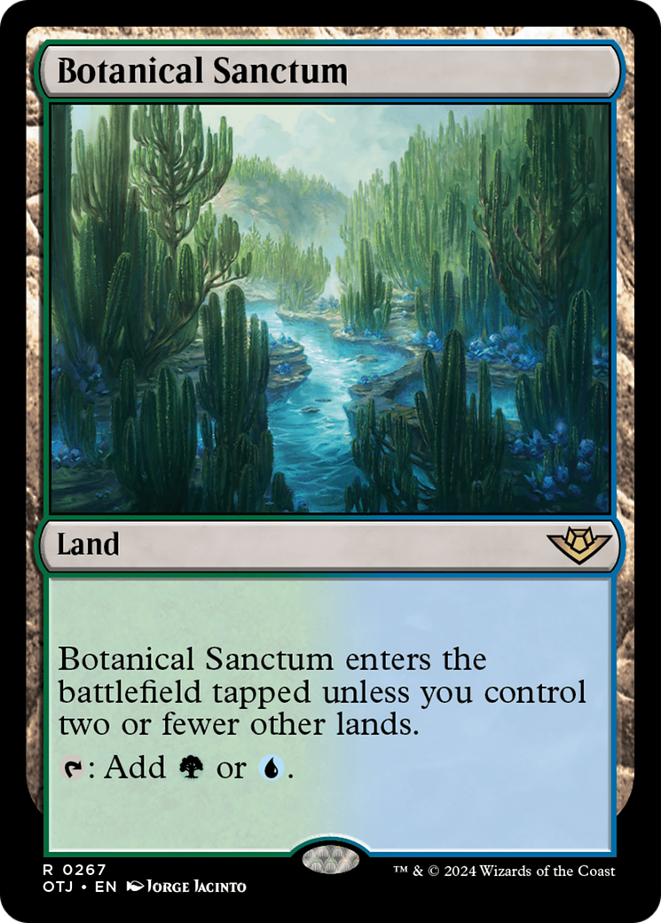 Botanical Sanctum [Outlaws of Thunder Junction] | Tables and Towers