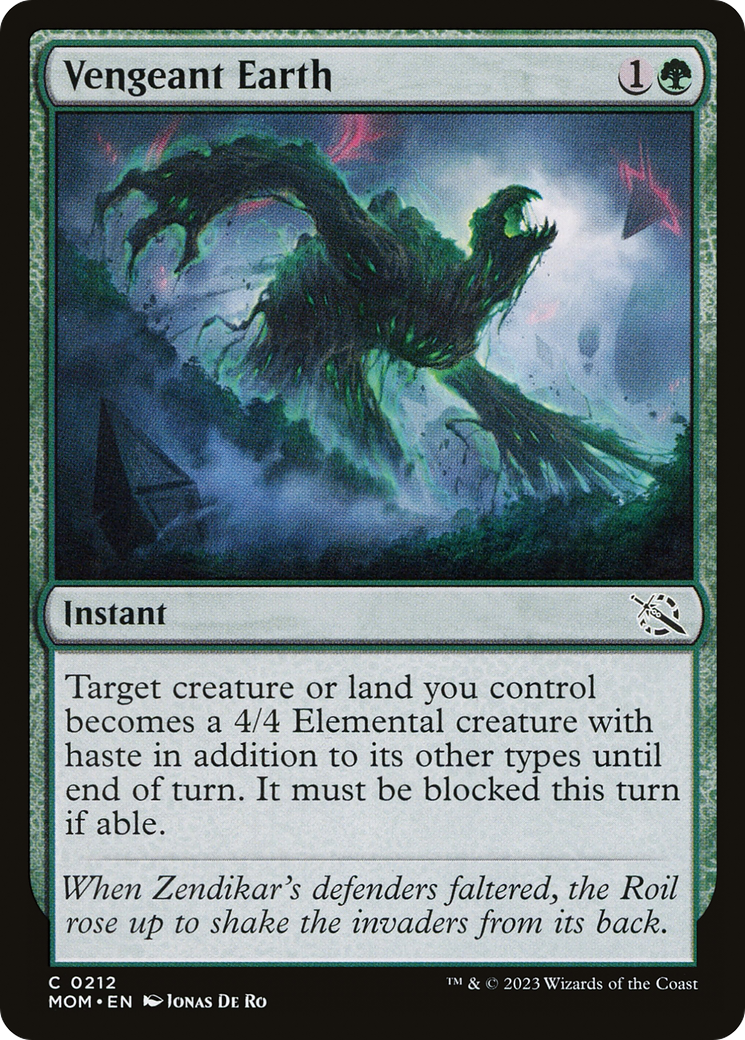 Vengeant Earth [March of the Machine] | Tables and Towers