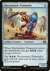 Electrostatic Pummeler [The List] | Tables and Towers