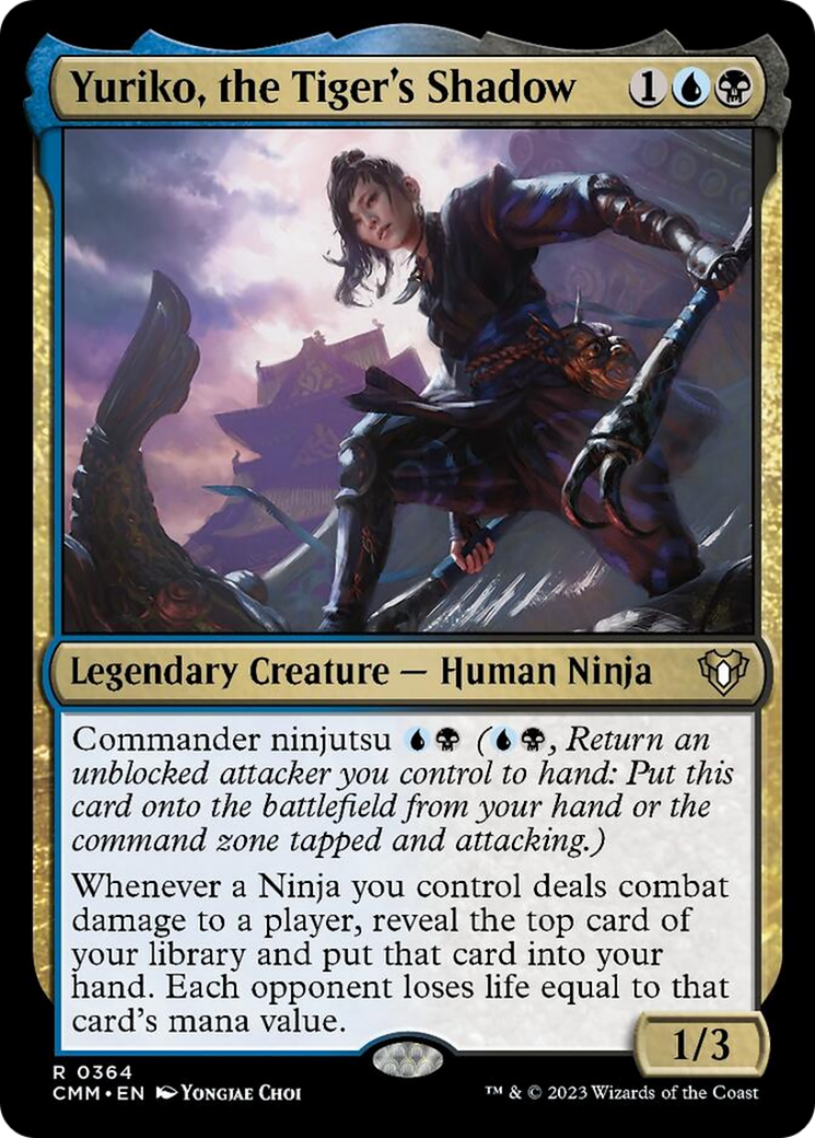 Yuriko, the Tiger's Shadow [Commander Masters] | Tables and Towers