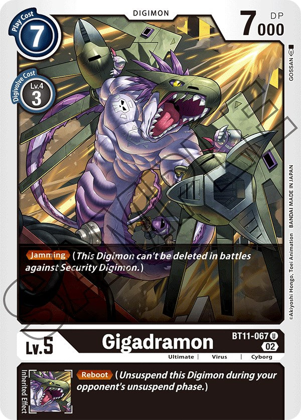 Gigadramon [BT11-067] [Dimensional Phase] | Tables and Towers