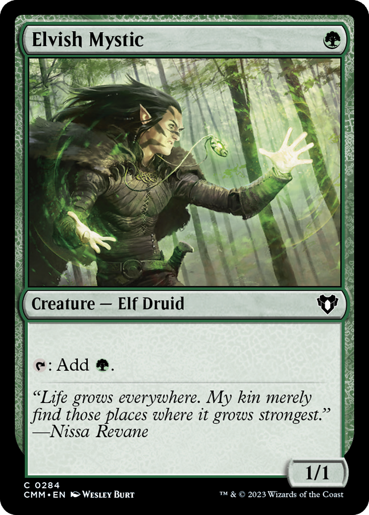 Elvish Mystic [Commander Masters] | Tables and Towers