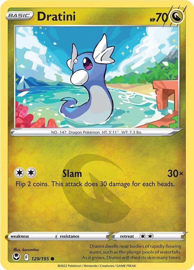 Dratini (129/195) [Sword & Shield: Silver Tempest] | Tables and Towers