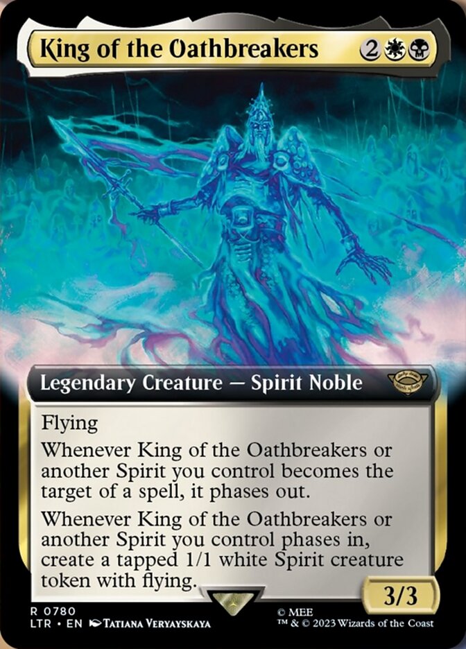 King of the Oathbreakers (Extended Art) (Surge Foil) [The Lord of the Rings: Tales of Middle-Earth] | Tables and Towers