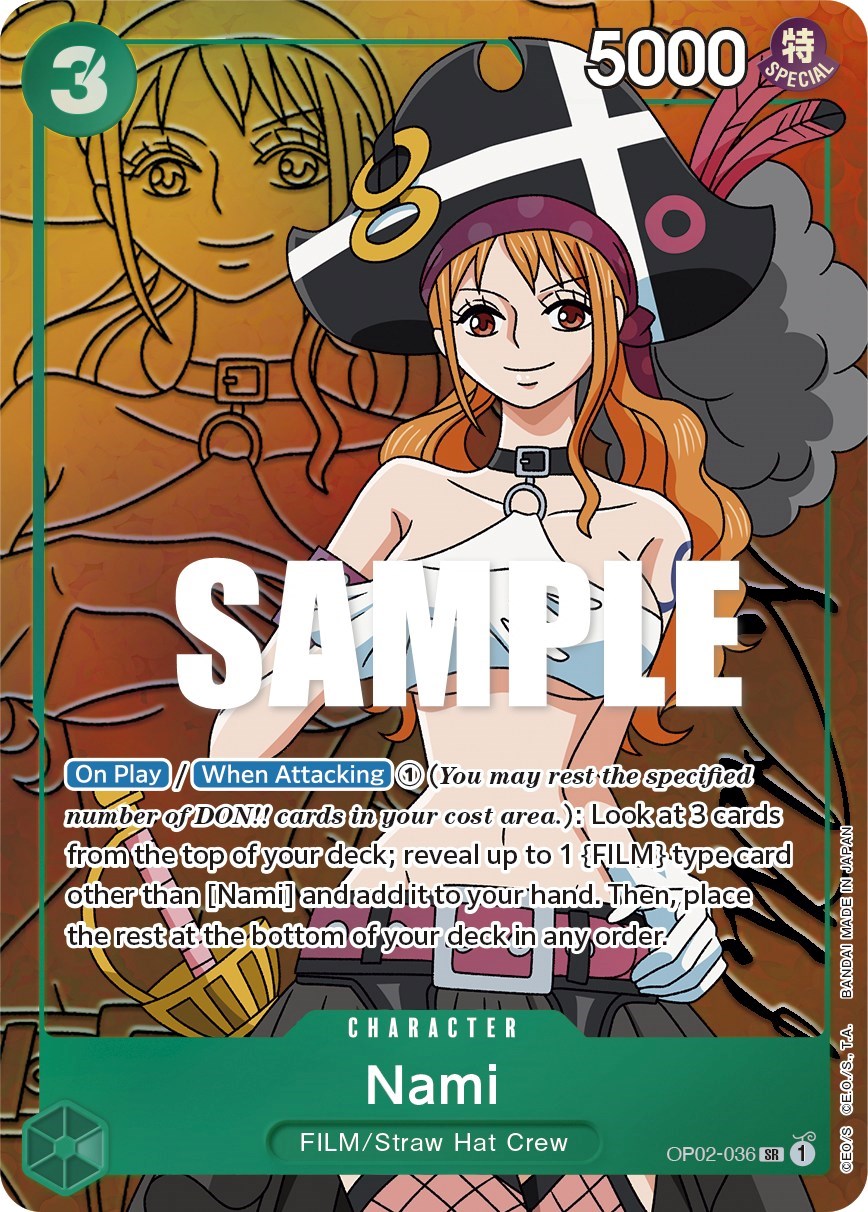 Nami (Alternate Art) [Paramount War] | Tables and Towers