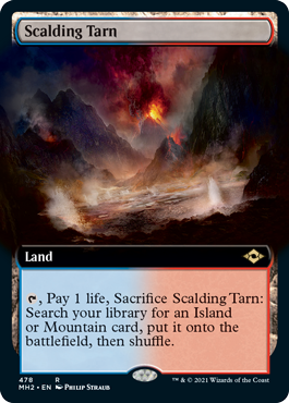 Scalding Tarn (Extended Art) [Modern Horizons 2] | Tables and Towers