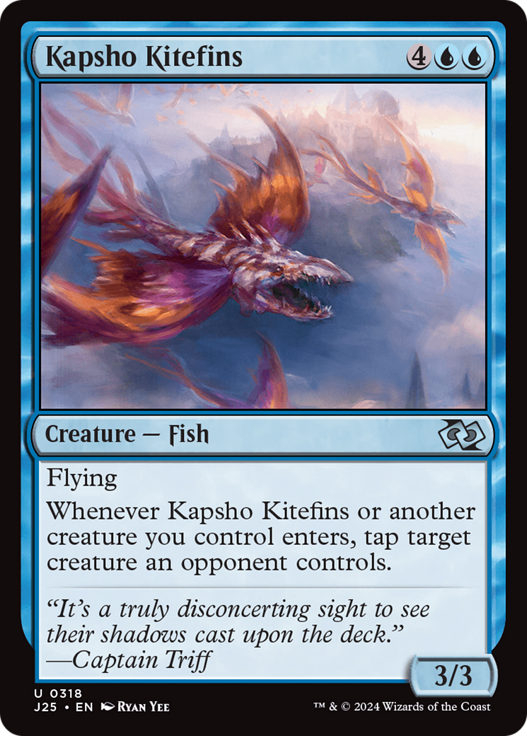 Kapsho Kitefins [Foundations Jumpstart] | Tables and Towers