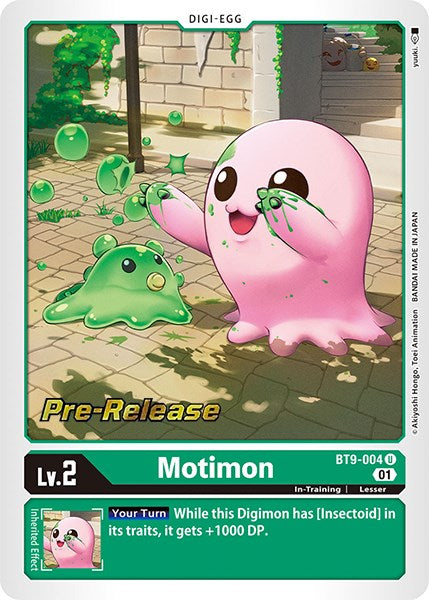 Motimon [BT9-004] [X Record Pre-Release Promos] | Tables and Towers