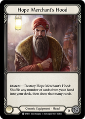 Hope Merchant's Hood [U-WTR151] (Welcome to Rathe Unlimited)  Unlimited Rainbow Foil | Tables and Towers