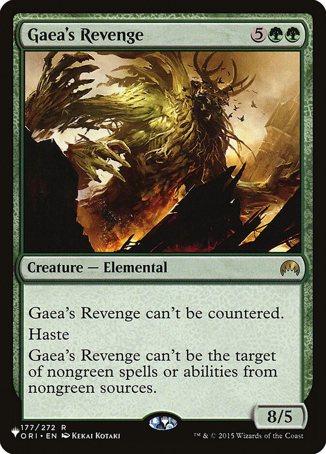 Gaea's Revenge [The List] | Tables and Towers