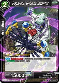 Paparoni, Brilliant Inventor (Divine Multiverse Draft Tournament) (DB2-139) [Tournament Promotion Cards] | Tables and Towers