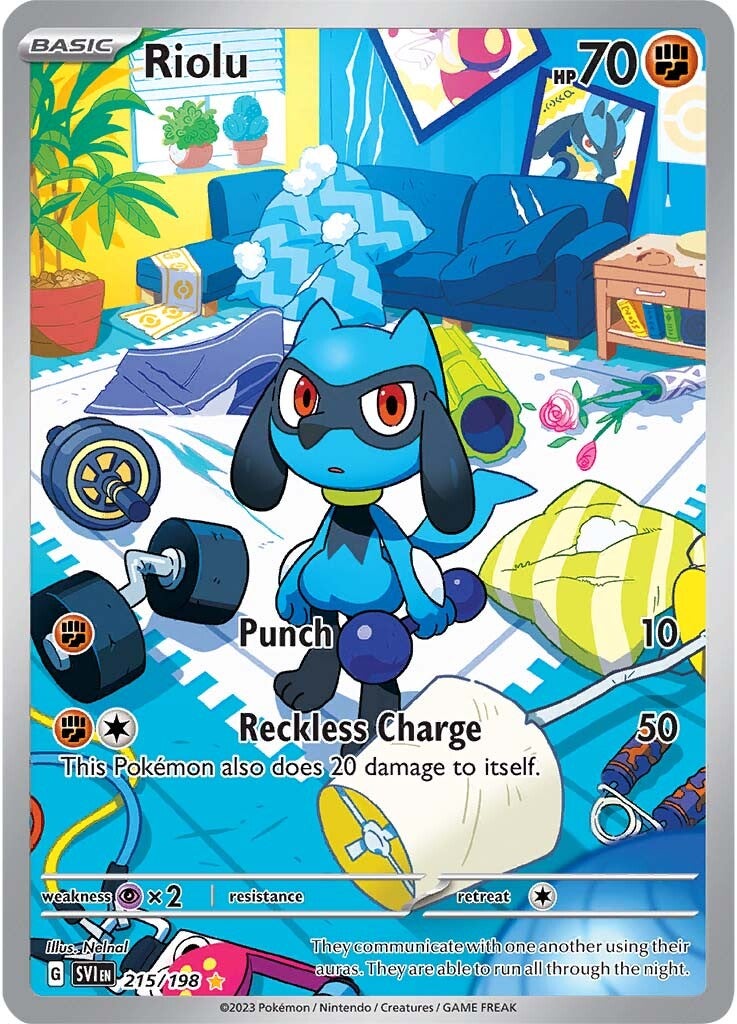 Riolu (215/198) [Scarlet & Violet: Base Set] | Tables and Towers