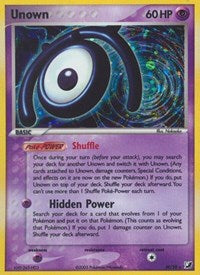 Unown (M) (M/28) [EX: Unseen Forces] | Tables and Towers