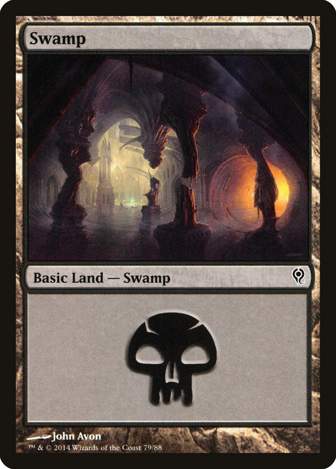 Swamp (79) [Duel Decks: Jace vs. Vraska] | Tables and Towers