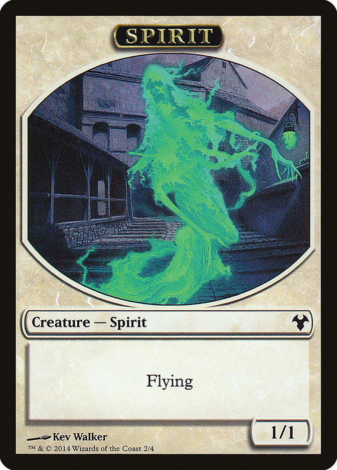 Myr // Spirit Double-Sided Token [Modern Event Deck 2014 Tokens] | Tables and Towers