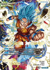 Super Saiyan God Son Goku // SSGSS Son Goku, Soul Striker Reborn (Gold Stamped) (P-211) [Promotion Cards] | Tables and Towers