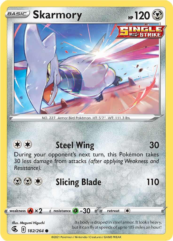 Skarmory (182/264) [Sword & Shield: Fusion Strike] | Tables and Towers