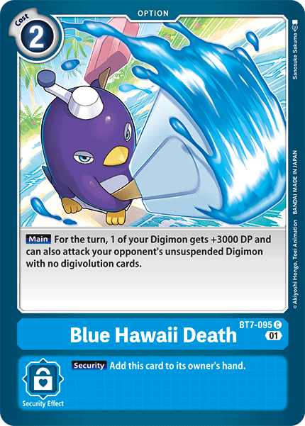 Blue Hawaii Death [BT7-095] [Next Adventure] | Tables and Towers