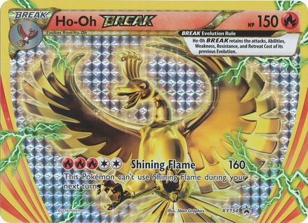 Ho-Oh BREAK (XY154) (Jumbo Card) [XY: Black Star Promos] | Tables and Towers