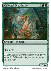 Colossal Dreadmaw (White Border) [Mystery Booster 2] | Tables and Towers