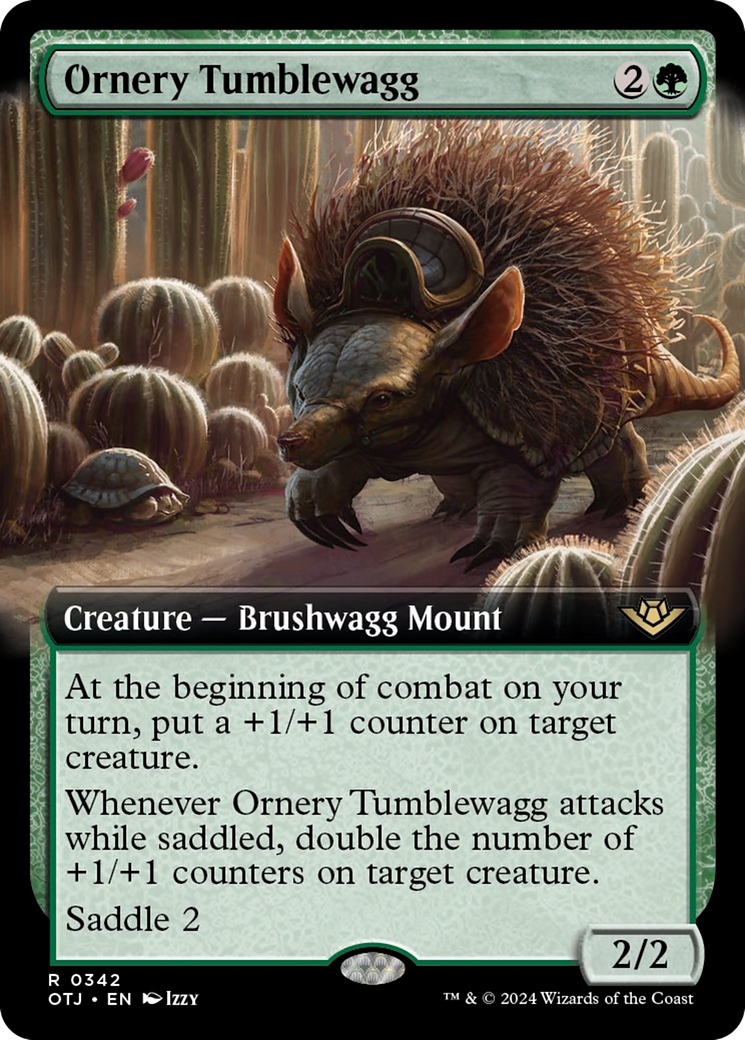 Ornery Tumblewagg (Extended Art) [Outlaws of Thunder Junction] | Tables and Towers