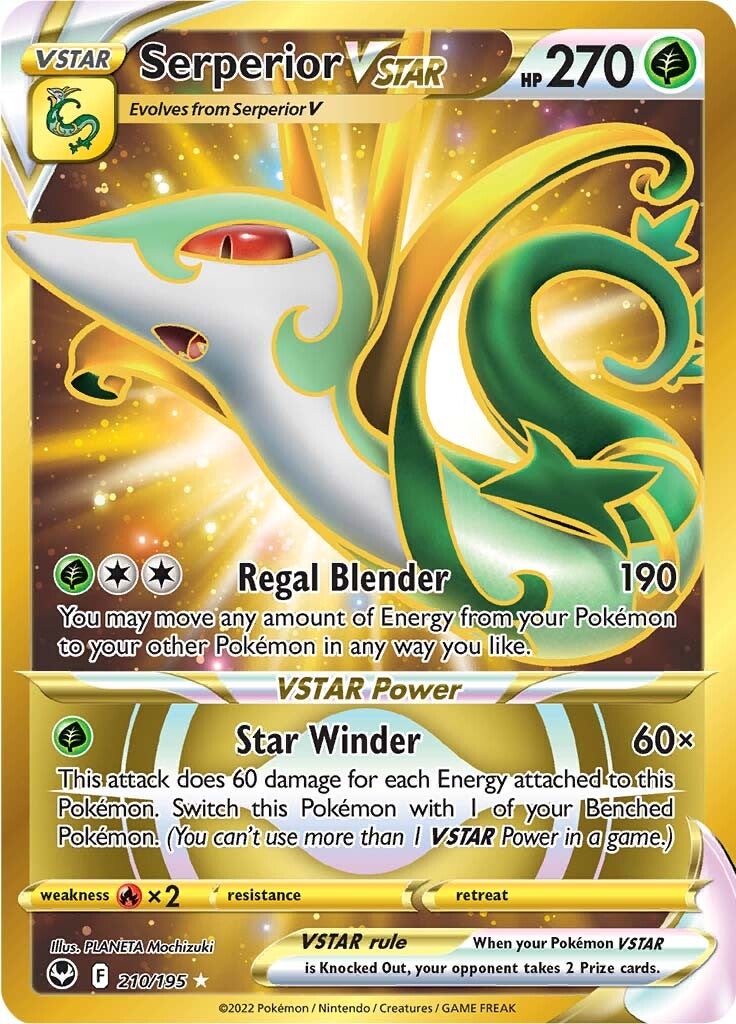 Serperior VSTAR (210/195) [Sword & Shield: Silver Tempest] | Tables and Towers