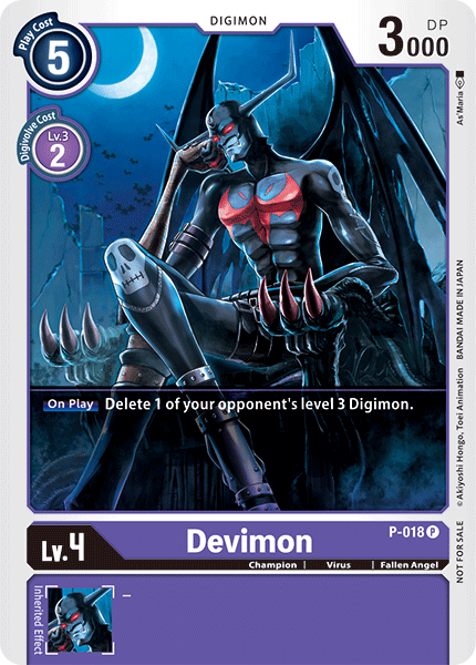 Devimon [P-018] [Promotional Cards] | Tables and Towers