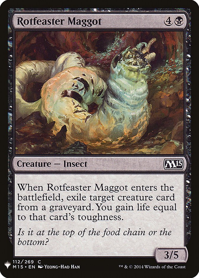 Rotfeaster Maggot [Mystery Booster] | Tables and Towers