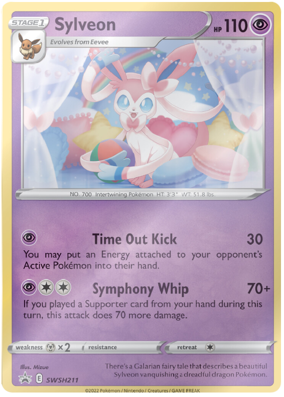 Sylveon (SWSH211) [Sword & Shield: Black Star Promos] | Tables and Towers